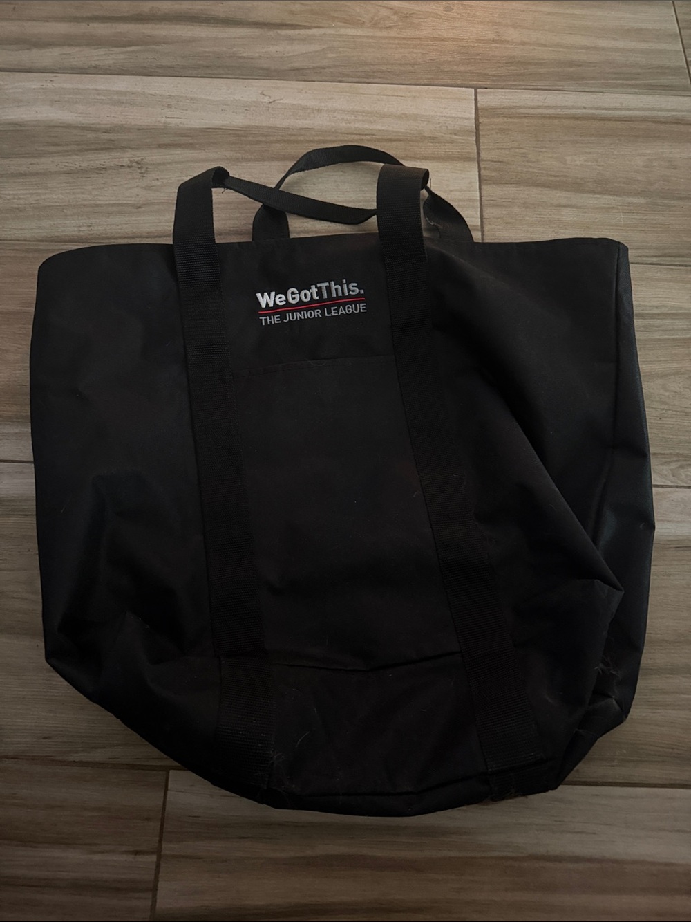 We Got This Black Tote Bag - The Junior League NWOT